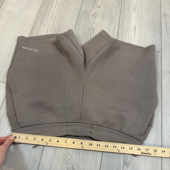 Lululemon X Peloton Shorts Mens Large Brown 7" Smooth Spacer Athleisure LM7BMSS - Picture 12 of 13